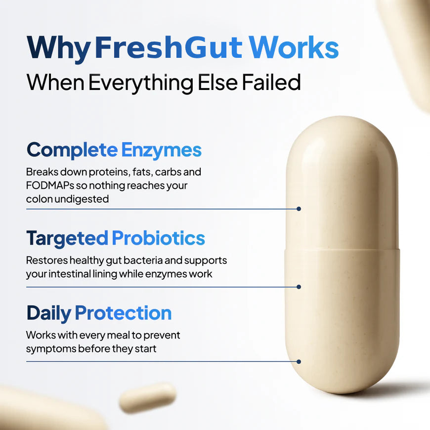 FreshGut Digestive Enzymes